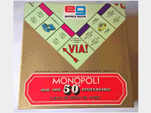 Vintage monopoli 50 anniversario edizione limited