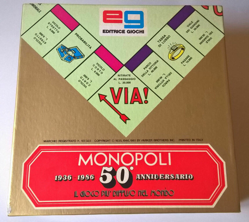 4582140 Vintage Monopoli 50